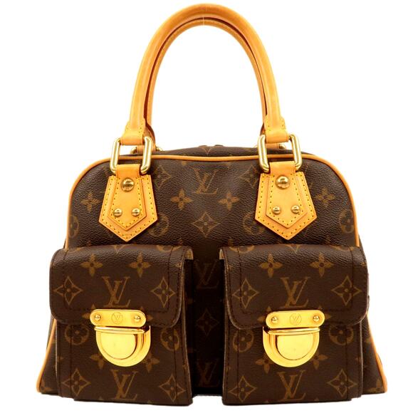 💎✨Authentic✨💎Louis Vuitton Monogram Manhattan PM Hand Bag - Picture 3 of 17